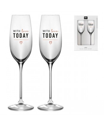 COPAS 185ML BRINDIS LOVE JUEGO DE 2