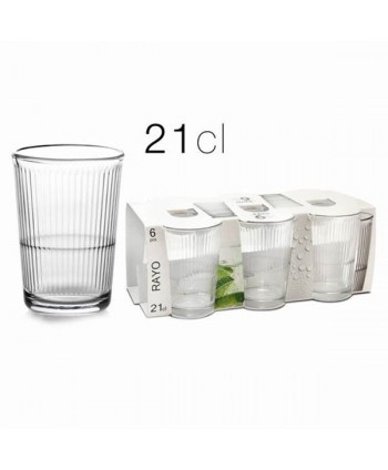 VASO RAYO X6   21 cl