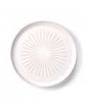 PLATO POSTRE 21CM MARFIL