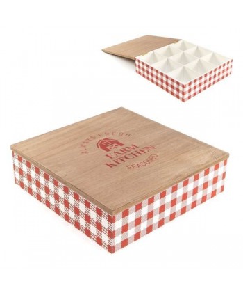 CAJA CON 9 HUECOS FARM HOUSE