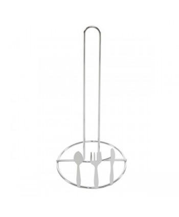 PORTARROLLOS COCINA CROMADO