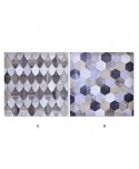 CUADRO LIENZO GEOMETRICO EN ESCAMA 40X40