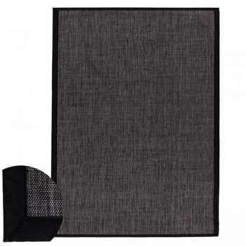 PROM ALFOMBRA BASIC BLACK PVC NEGRO 250 X 180 CM