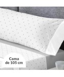 JUEGO DE SÁBANAS GILDA GRIS CAMA 105