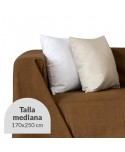 COBERTOR MULTIUSOS MARRÓN COBERTOR MULTIUSOS PARA SOFÁ O CAMA 170X250 MARRÓN