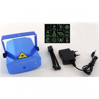 PROYECTOR LASER 12 FIGURAS 5X9X13CM
