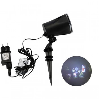 PROYECTOR ROTANTE LED FIGURAS 10.5CM