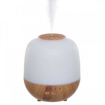 DIFUSOR DE AROMAS 6 HORAS DE 120ML BLANCO MADERA