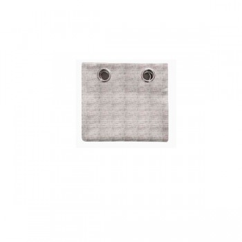 CORTINA LINEN JACQUARD GUIMEL MARRÓN 140x260CM