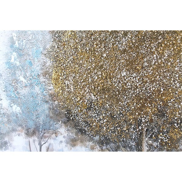 CUADRO ABEDULES COLORIDOS 60x60 CM | Nuevos artículos | Iglutiendas