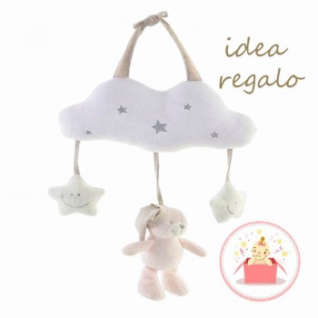 PELUCHE POLIESTER 24X7X40 NUBE 2 SURT.