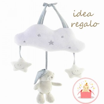 PELUCHE POLIESTER 24X7X40 NUBE 2 SURT.