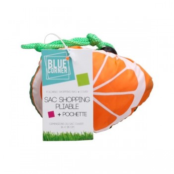 BOLSA PLEGABLE PARA COMPRA DISEÑO FRUTAS