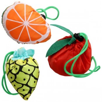 BOLSA PLEGABLE PARA COMPRA DISEÑO FRUTAS