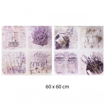 LIENZO  LAVANDAS 60 X 60 CM
