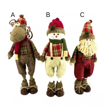 MUÑECO  NAVIDAD 83CM 3.SURT