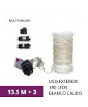 GUIRNALDA 180 LED CÁLIDO EXTERIOR 13 M FUNCION