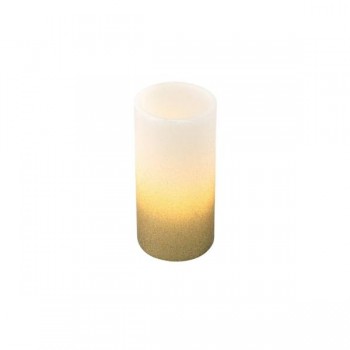 VELA LED ORO LUZ PARPADEANTE 15X7CM
