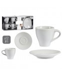 JUEGO 6 TAZAS  BLANCO 120 ML