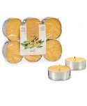 VELAS TEA LIGHT MAXI 6 UNIDADES VAINILLA