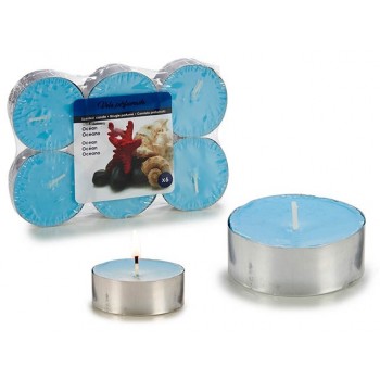VELAS TEA LIGHT MAXI  6 UNIDADES OCEANO