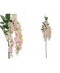 FLOR ARTIFICIAL WISTERIA ROSA 90 CM