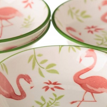 PLATO PORCELANA FLAMINGO MINI