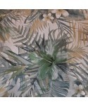 MANTEL RESINADO JUNGLA VERDE 140X200