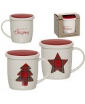 TISANA 350ML CON FILTRO MERRY CHRISTMAS 2 MODELOS