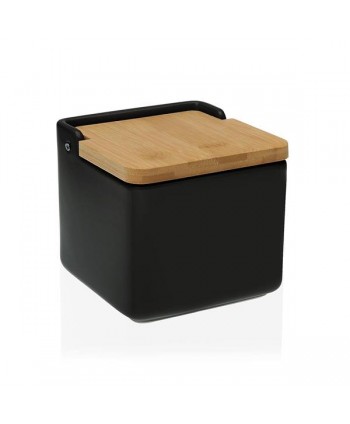 SALERO TAPA BAMBU NEGRO
