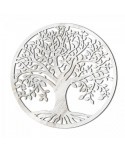 ARBOL DE LA VIDA PARED BLANCO 50 CM