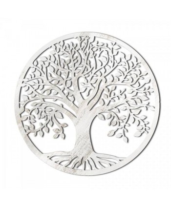 ARBOL DE LA VIDA PARED BLANCO 50 CM