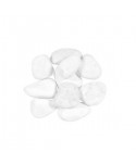 PIEDRAS DECORATIVAS COLOR BLANCO 350G