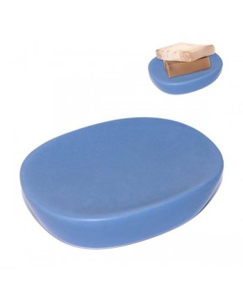 JABONERA CERAMICA AZUL MARE 12 X 9 X 3 CM