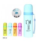 TERMO ACERO INOXIDABLE FRASES 400ML