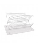 ESCURRE PLATOS PLEGABLE BLANCO 43 x 26 x 35cm