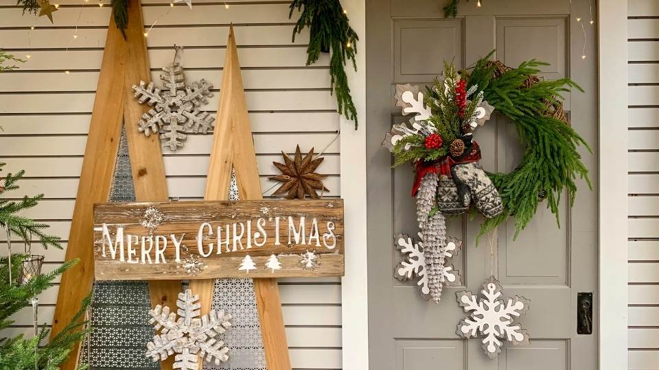 ≫ 10 Decoraciones de navidad en puertas ❤️ Ideas e inspiración en  decoración y regalos